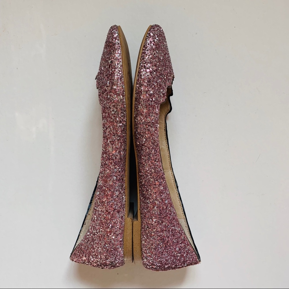 💢SOLD💢 Sam Edelman Pink Glitter Flats - Picture 5 of 7